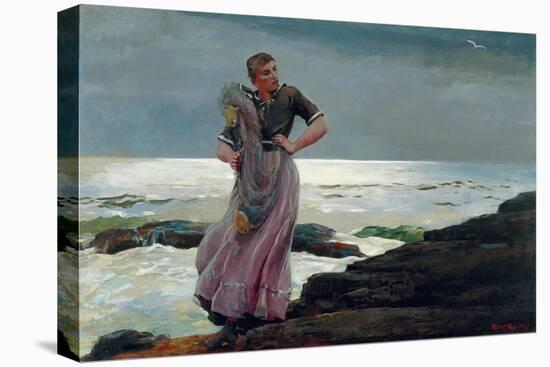 A Light on the Sea, 1897-Winslow Homer-Premier Image Canvas