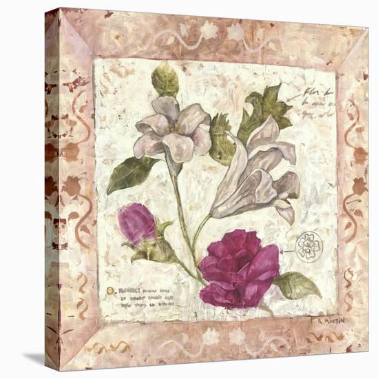 A Lily And Rose Page-Martin-Stretched Canvas