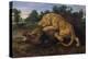 A Lioness Attacking a Wild Boar-Frans Snyders-Premier Image Canvas