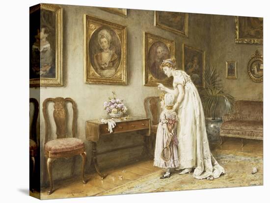 A Little Family History-George Goodwin Kilburne-Premier Image Canvas