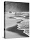 A Local Fisherman Fishing on Itamambuca Beach, Ubatuba, Brazil-Alex Saberi-Premier Image Canvas