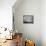 A Lone Balloon Drifts Near the Foothills of Albuquerque, N.M.-null-Premier Image Canvas displayed on a wall