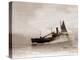 A Lowestoft Herring Boat Ploughing Through a Moderate Swell in the North Sea, 1935-null-Premier Image Canvas