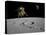 A Lunar Lander Begins its Descent to the Moon's Surface-Stocktrek Images-Premier Image Canvas