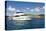 A Luxury Yacht Anchored in the Caribbean.-Gary Blakeley-Premier Image Canvas