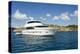 A Luxury Yacht Anchored in the Caribbean.-Gary Blakeley-Premier Image Canvas