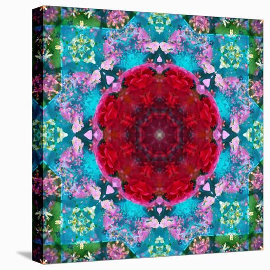 A Mandala from Flower Photographs and Water-Alaya Gadeh-Premier Image Canvas