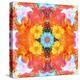 A Mandala Ornament from Flower Photographs, Conceptual Layer Work-Alaya Gadeh-Premier Image Canvas