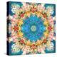 A Mandala Ornament from Flower Photographs, Conceptual Layer Work-Alaya Gadeh-Premier Image Canvas