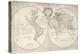 A Map of World, Corrected from the Observations to the Royal Societies of London and Paris-John Senex-Premier Image Canvas