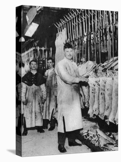 A Meat Porter, Smithfield Market, London, 1926-1927-null-Premier Image Canvas