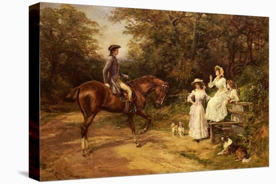 A Meeting by the Stile-Heywood Hardy-Premier Image Canvas