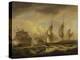 A Merchant Ship in Two Positions by an Estuary Off the South West Coast-Thomas Luny-Premier Image Canvas