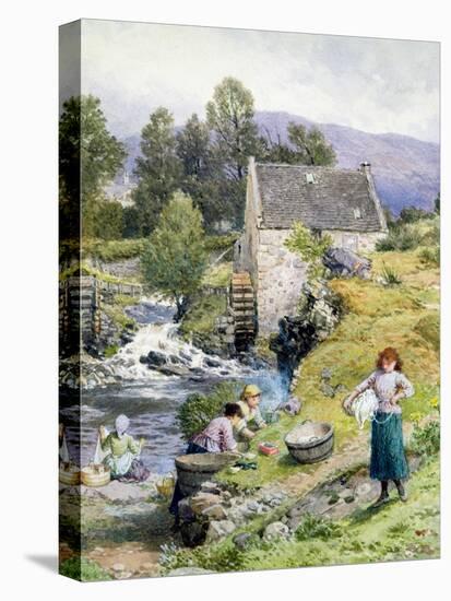 A Mill Pool-Myles Birket Foster-Premier Image Canvas