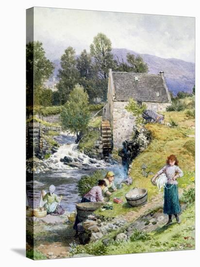 A Mill Pool-Myles Birket Foster-Premier Image Canvas