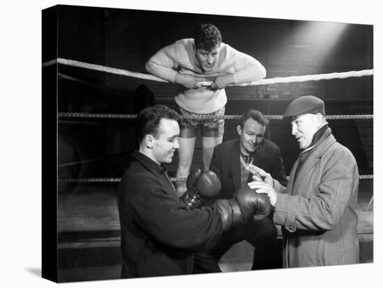 A Miner from Sunderland Gets Some Ringside Boxing Advise, Newcastle, 1964-Michael Walters-Premier Image Canvas