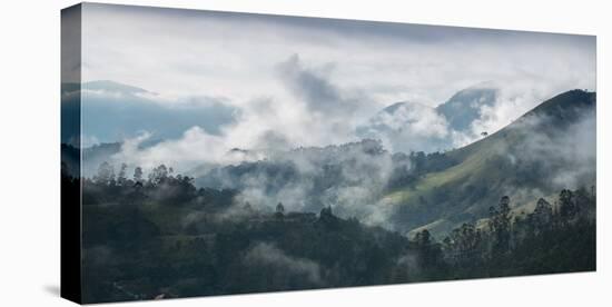 A Mist-Covered Sao Francisco Xavier Region at Sunrise-Alex Saberi-Premier Image Canvas