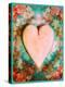A Montage of a Heart with Flowers-Alaya Gadeh-Premier Image Canvas