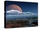 A Moon Rises over a Young World-Stocktrek Images-Premier Image Canvas