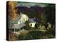 A Mountain Farm, 1920-George Wesley Bellows-Premier Image Canvas
