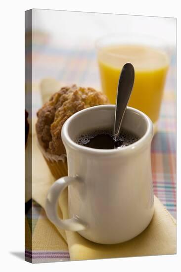 A Mug of Coffee, Muffin and Orange Juice-Foodcollection-Premier Image Canvas