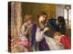 A Music Party, 1864 (Oil on Canvas)-Arthur Hughes-Premier Image Canvas