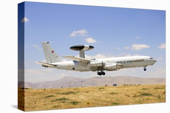 A Nato Awacs E-3A Sentry Landing in Konya, Turkey-Stocktrek Images-Premier Image Canvas