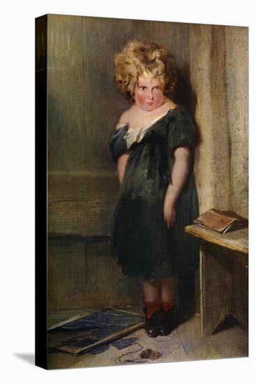 A Naughty Child, 19th Century-Edwin Henry Landseer-Premier Image Canvas