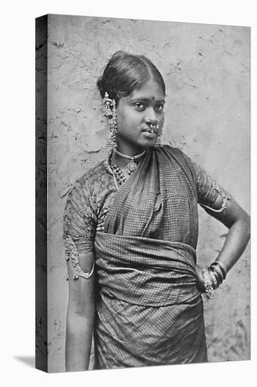 A nautch girl, Madras Presidency, 1902-Unknown-Premier Image Canvas