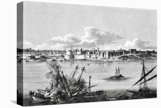 A Naval Battle During the Siege of Tripoli-null-Premier Image Canvas