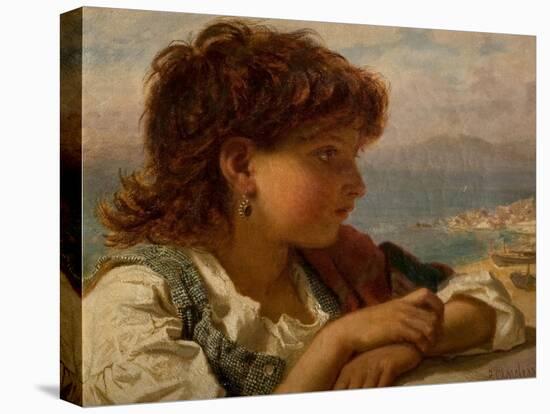 A Neapolitan Boy (Oil on Canvas)-Sophie Anderson-Premier Image Canvas