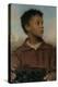 A Negro Boy holding a Casket-William Henry Hunt-Premier Image Canvas