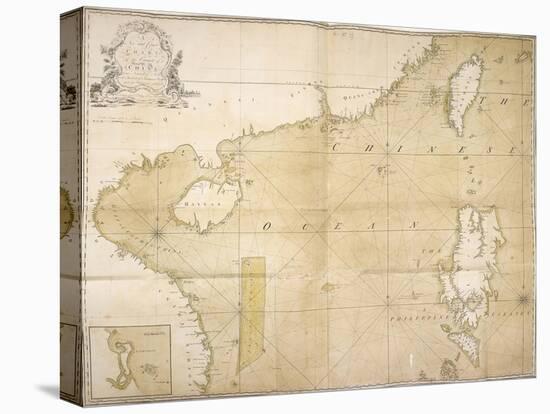 A New and Correct Chart of the Coast of China, 1740-null-Premier Image Canvas