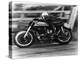 A Norton in Action in the Isle of Man TT, 1950-null-Premier Image Canvas