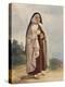 A Nun, with Additions by Princess Maria Annunziata Di Borbone (1843-1871)-Giacinto Gigante-Premier Image Canvas