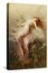 A Nymph, 1901 (Oil on Canvas)-Edouard Bisson-Premier Image Canvas