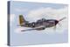 A P-51 Mustang Flies by at Vacaville, California-Stocktrek Images-Premier Image Canvas
