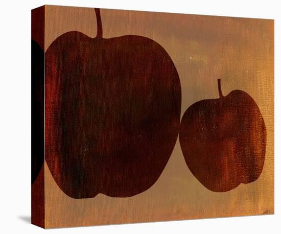 A Pair of Apples-Alicia Ludwig-Stretched Canvas