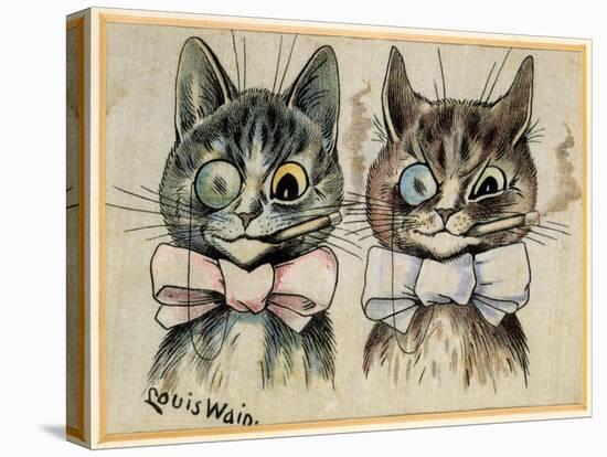 A Pair of Toff Toms-Louis Wain-Premier Image Canvas