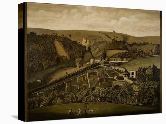 A Panoramic View of Ashcombe, Wiltshire, 1770-null-Premier Image Canvas