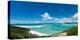 A panoramic view of the world-famous Whitehaven Beach on Whitsunday Island, Queensland, Australia-Logan Brown-Premier Image Canvas