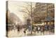 A Paris Street Scene-Eugene Galien-Laloue-Premier Image Canvas