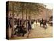 A Paris Street; Une Avenue Parisienne, C.1880-Jean Béraud-Premier Image Canvas