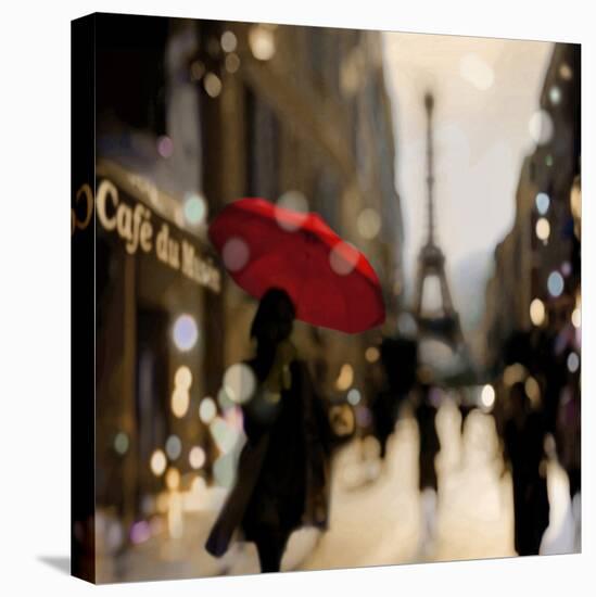A Paris Stroll-Kate Carrigan-Stretched Canvas
