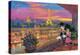 A Paris Sunset-James Coleman-Stretched Canvas