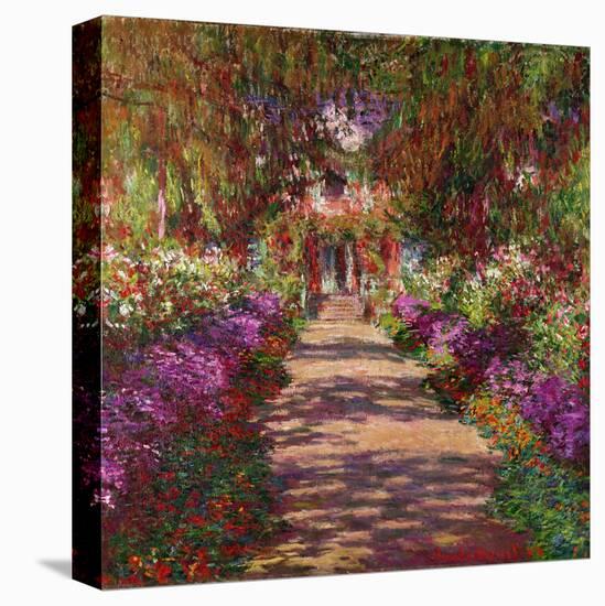 A Pathway in Monet's Garden, Giverny, 1902-Claude Monet-Premier Image Canvas