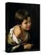 A Peasant Boy Leaning on a Sill, 1670-1680-Bartolome Esteban Murillo-Premier Image Canvas