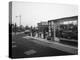 A Petrol Station Forecourt, Grimsby, Lincolnshire, 1965-Michael Walters-Premier Image Canvas