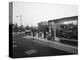 A Petrol Station Forecourt, Grimsby, Lincolnshire, 1965-Michael Walters-Premier Image Canvas