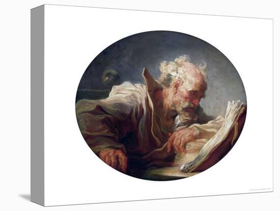 A Philosopher, circa 1764-Jean-Honoré Fragonard-Premier Image Canvas